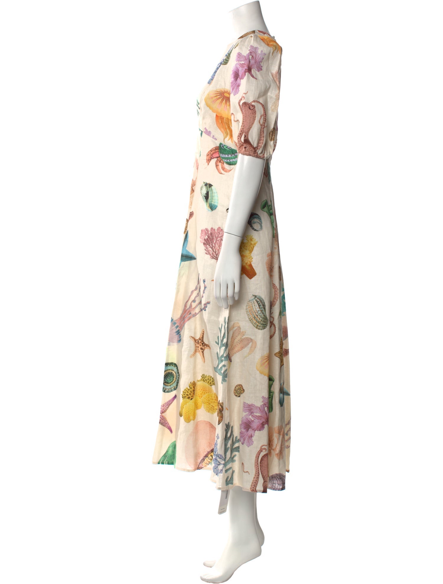 ALÉMAIS Linen Long Dress
